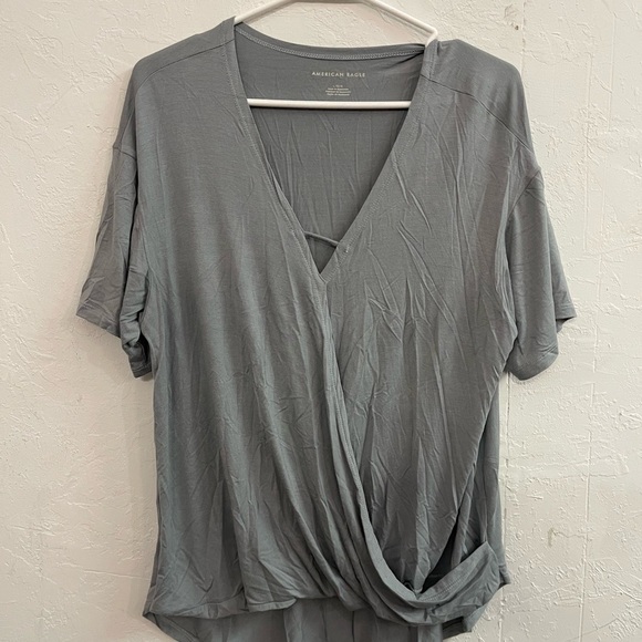American Eagle Outfitters Tops - American Eagle Outfitters Gray Women's Top